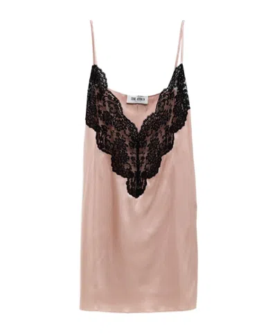 Attico Sling Dress In Nude