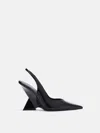 Attico Slingback ''cheope'' Black In Black