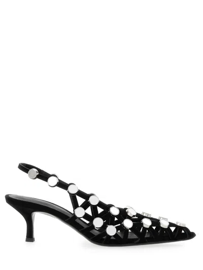 ATTICO SLINGBACK GRID