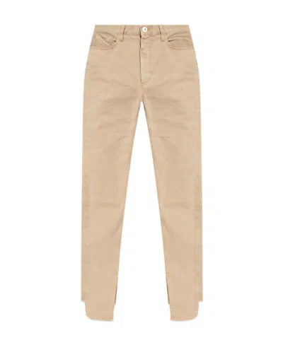 ATTICO THE ATTICO LOGO EMBROIDERED SKINNY FIT JEANS