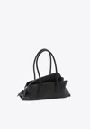 Attico Small La Passeggiata Shoulder Bag In Calf Leather
