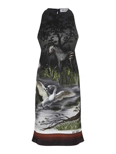 ATTICO SMOKE MINI DRESS