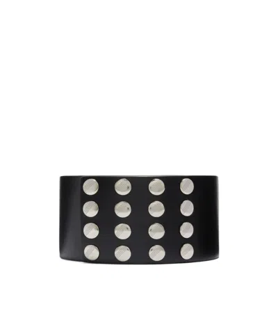 Attico Snap Belt In Black