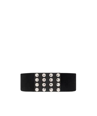 Attico Studded Belt In Black