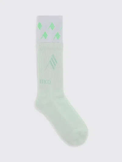 Attico Socks The  Woman Color Mint In Brown