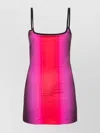 Attico Gradient Mini Beach Dress