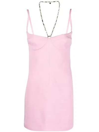 Attico Pink Coco Minidress