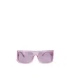 Attico Andre Sunglasses In Pink