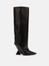 Attico Cheope Tube Boots In Black