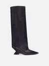Attico Cheope Tube Boots In Black