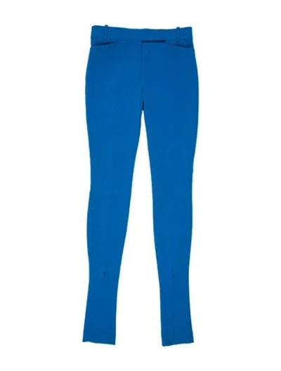 Pre-owned Attico Straight Leg Pants W/ Tags In Blue