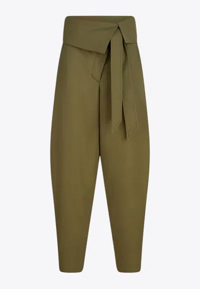 ATTICO STRAIGHT-LEG TAILORED PANTS
