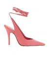 ATTICO STRAP-DETAIL POINTED-TOE PUMPS