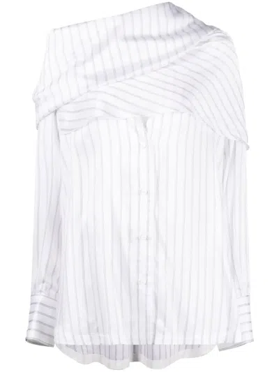 Attico Women's Bonnie Shirt In White