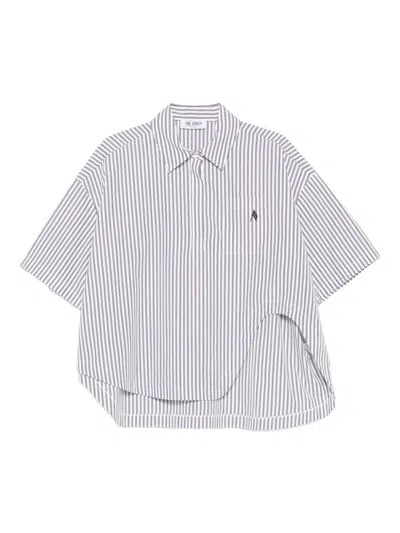 Attico Striped Shirt In Multi