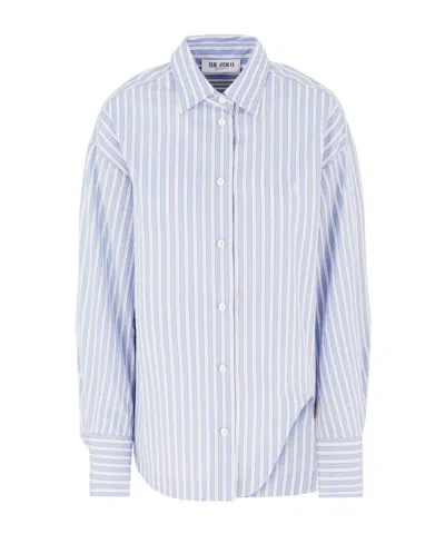 ATTICO THE ATTICO ELIZA STRIPED SHIRT