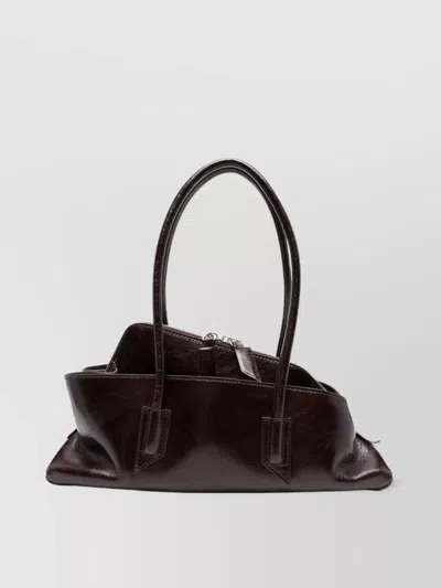 ATTICO STRUCTURED DOUBLE HANDLE BAG
