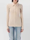Attico Studded Collar Fitted Shirt