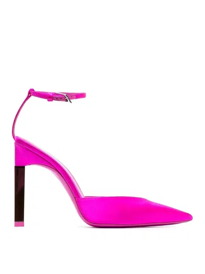 ATTICO SUEDE SANDALS WITH STILETTO HEEL