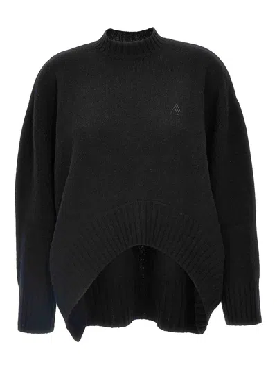 ATTICO SUÉTER CUELLO REDONDO - NEGRO