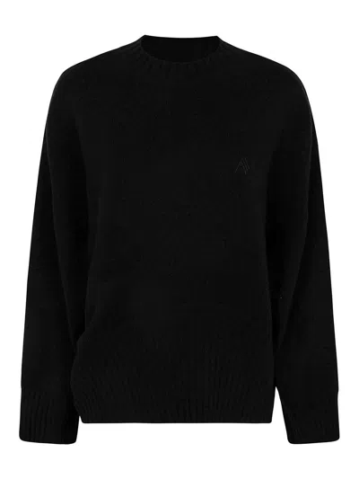 ATTICO SUÉTER CUELLO REDONDO - NEGRO