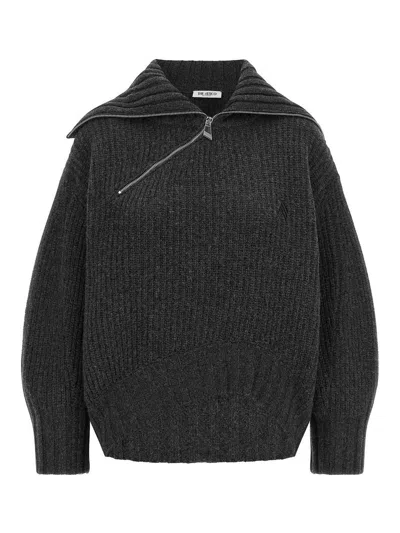Attico The  Sweater In Gray