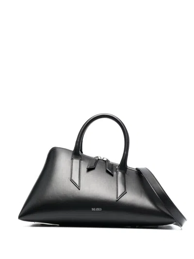 Attico Sunday Triangle Tote Bag In Black
