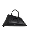 Attico Sunday Triangle Tote Bag In Black
