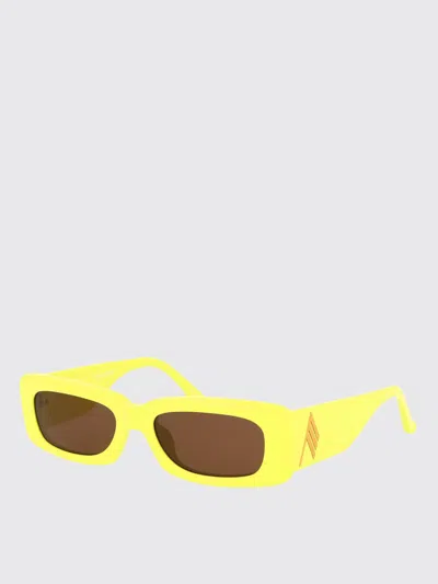 Attico Mini Marfa Square Sunglasses In Green