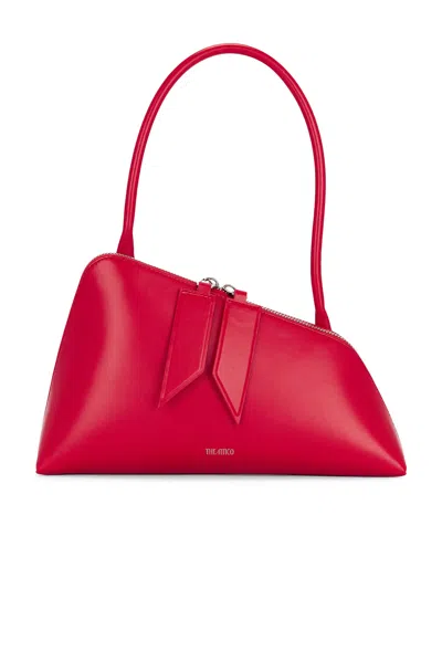 Attico Sunrise Shoulder Bag In Red