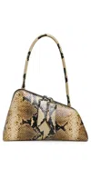 Attico Sunrise Shoulder Bag Black/sahara In Multi