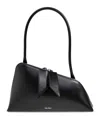 Attico Sunrise Shoulder Bag In Negro