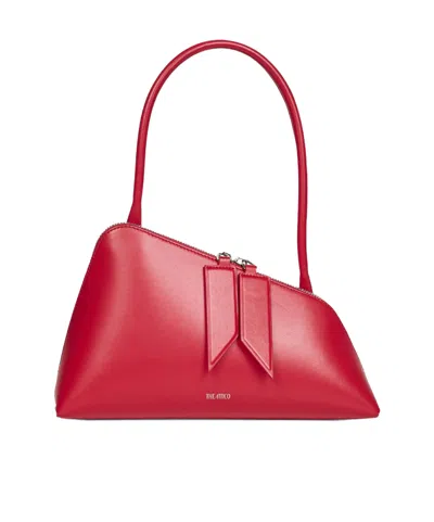 Attico Sunrise Shoulder Bag In Red