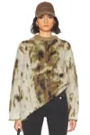 Attico Sweater In Military Green