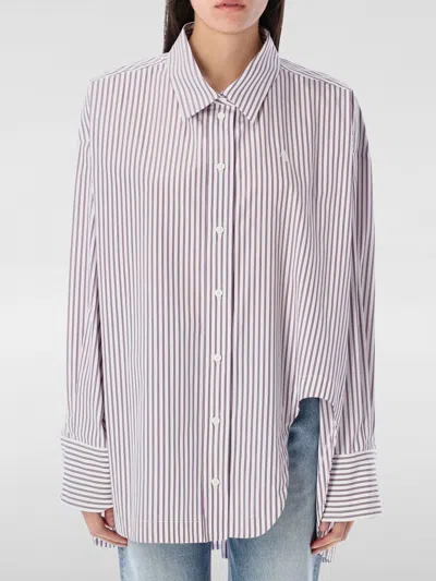 ATTICO SHIRT THE ATTICO WOMAN COLOR VIOLET,G50029019