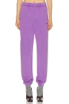 Attico Sweatpant In Purple