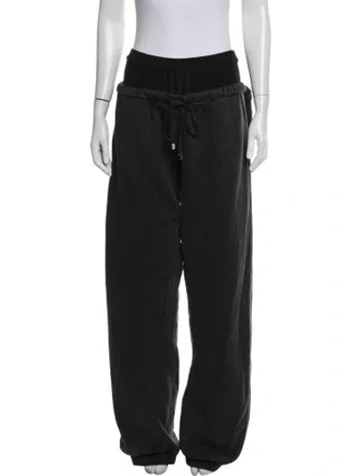 Pre-owned Attico Sweatpants In Black