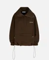 Attico Oversized Blouson With High Collar