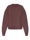 Attico Sweatshirt American Fleece Mauve Fade 863 In Light Purple