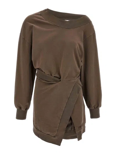 Attico Sweatshirt Dress