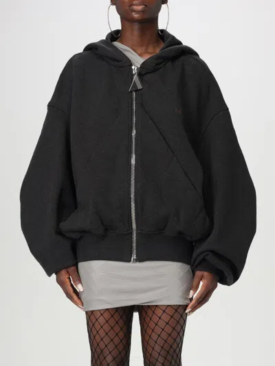 ATTICO SWEATSHIRT THE ATTICO WOMAN COLOR BLACK,G51686002