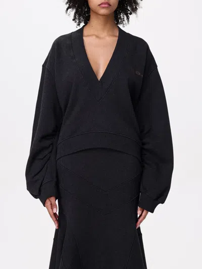 ATTICO SWEATSHIRT THE ATTICO WOMAN COLOR GREY,G44758020