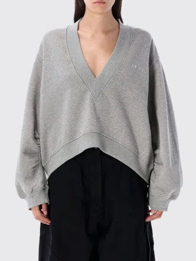 ATTICO SWEATSHIRT THE ATTICO WOMAN COLOR GREY,H27190020