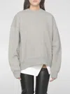 Attico Sweatshirt The  Woman Color Grey In Gray