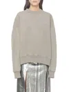 Attico Sweatshirt The  Woman Color Grey In Gray