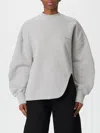Attico Sweatshirt The  Woman Color Grey In Gray