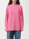 ATTICO SWEATSHIRT THE ATTICO WOMAN COLOR PINK,F81088010