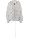 Attico Zipped Oversize Hoodie