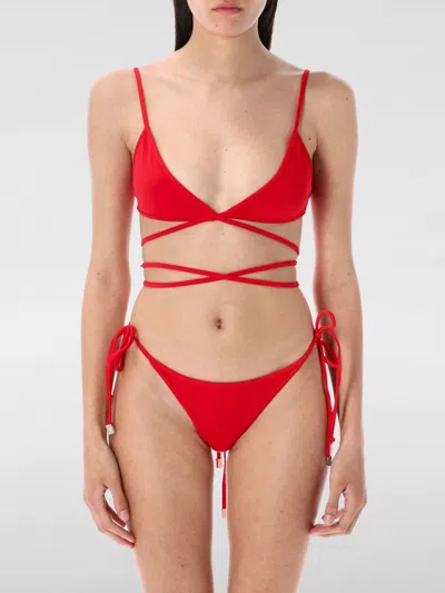 Attico Costume The  Donna Colore Rosso In Red