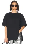 Attico Women's Oversize T-shirt In Black
